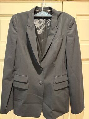 BOSS Black Women's Single-Breasted Tailored Blazer